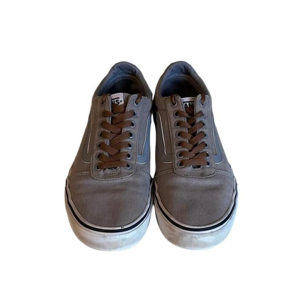 Vans Men’s Ward Deluxe Sneaker Frost Grey/Acid Denim Size 10.5 - Picture 4 of 10